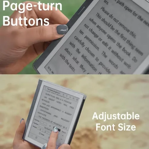 Vista 6 de eReader - Pantalla táctil HD de 5.76 pulgadas, lector de libros electrónicos con 24 temperaturas de color ajustables, luz frontal, 1 GB de RAM y 32