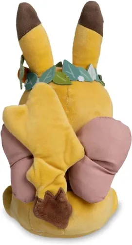 Vista 4 de Pokemon Centro: Pikachu Happy Spring Plush (2023) - 8 ½ pulgadas