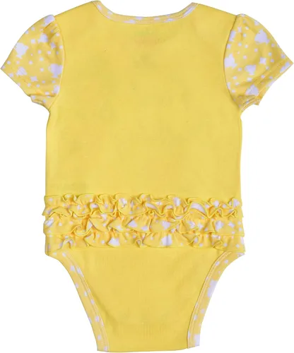 Vista 2 de Disney Minnie Mouse - Body de primer cumpleaños para niña, color rosa, Rosado