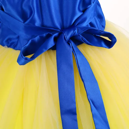 Vista 5 de Vestidos de princesa para niñas, vestido casual de verano para princesita