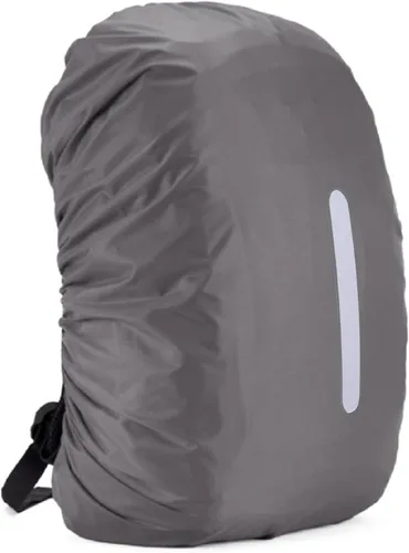 Vista 14 de Funda impermeable para mochila (30 L-100 L) para senderismo, escalada y viajes