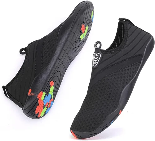 Vista 2 de Quick-Dry Water Sports Barefoot Shoes Aqua Socks for Swim Beach Pool Surf Yoga for Women Men