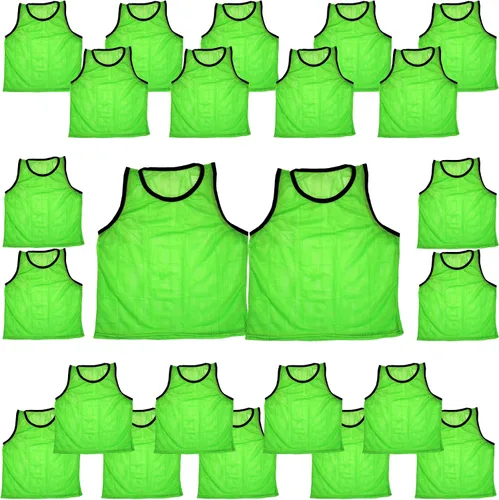 Vista 53 de BlueDot Trading Adult & Youth Scrimmage Training Vests for Soccer, Basketball & More – Available in 1, 6, 12, 24 Packs Naranja
