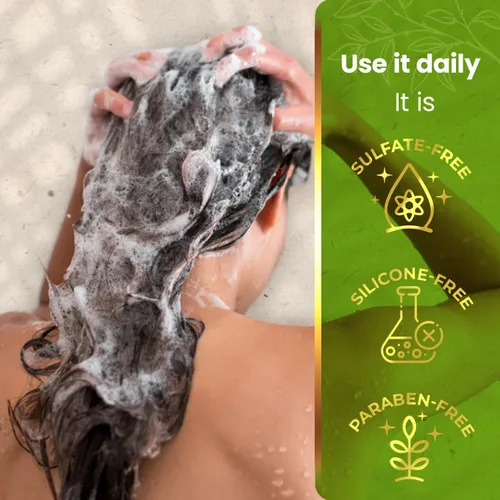 Vista 6 de Tio Nacho Champú reparador profundo de aloe vera: Aloe Vera orgánico y jalea real para reparación y protección del cabello, enriquecido