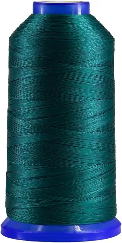 Vista 16 de Selric [1200 yardas/26 colores disponibles] Tex 135 Hilo de nailon unido para costura de cuero 420D/3 T135#138 Hilo de tapicería resistente