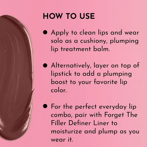 Vista 6 de LAWLESS Bálsamo labial con color para rellenar y suavizar líneas de los labios, Amaretto, Marrón, 0,15 onzas