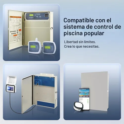 Vista 7 de Bomba de Piscina de 3HP de Velocidad Variable - Bomba para Piscina Empotrada Certificada Energy Star, Motor Autocebante 208-230V, Alto Flujo