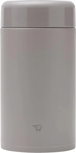 Vista 6 de Zojirushi SW-KA52H - Tarro de almuerzo de acero inoxidable, 18 onzas, gris hielo