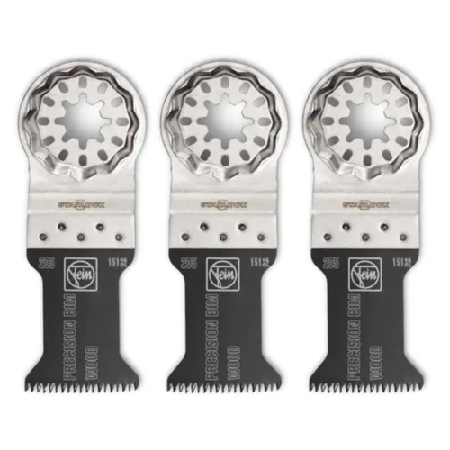 Vista 27 de Fein Starlock E-Cut Carbide Pro - Hoja de sierra de 1-1/4 pulgadas de ancho, 1-5/8 pulgadas de longitud Corte de precisión para metales duros