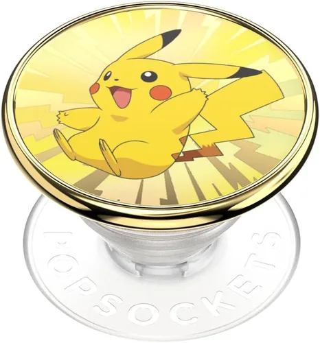 Vista 23 de PopSockets - Agarradera adhesiva para teléfono, soporte esmaltado Bulbasaur Bulbasaur Siesta