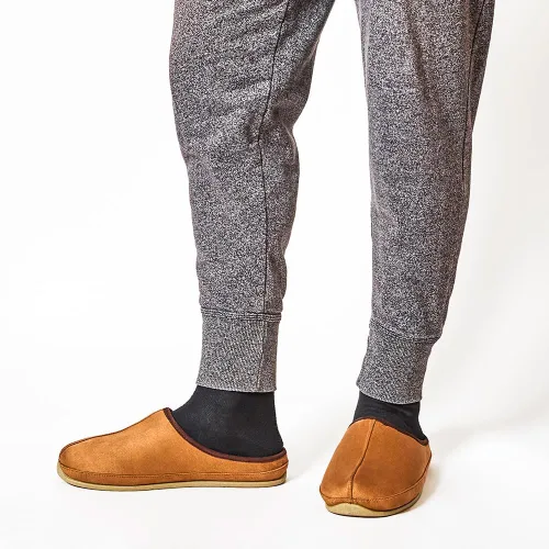 Vista 7 de Deer Stags Pantuflas Grizzly para hombre