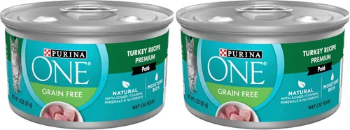 Vista 11 de Purina ONE Natural, alimento húmedo para gatos sin granos, paté, receta de pollo - (Paquete de 24) latas de 3 onzas con apertura fácil