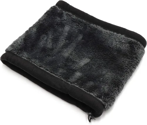 Vista 5 de Bufanda de invierno de doble capa de forro polar para el cuello, calentador de cuello, bufanda, máscara facial, gorro
