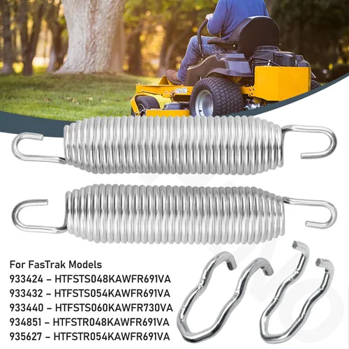 Vista 4 de AMTHKNO 607616 1 x 6.75 - Muelle tensor de tensión compatible con cortacésped Hustler Raptor Fastrak/Zero Giro, Reemplazar el modelo 607616, 122388