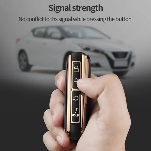 Vista 5 de Funda para Llavero de Mazda Compatible con Mazda CX-5, CX-30, CX-9 2020-2024, Mazda 3, Mazda 3 Hatchback 2019-2024, Funda de Carcasa de Llave Negro