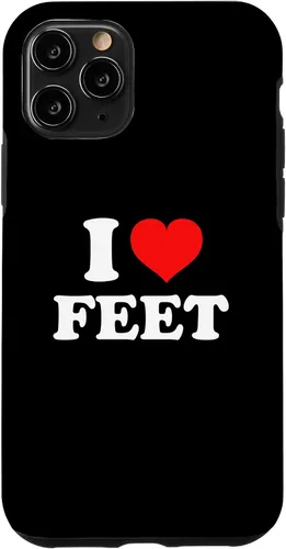 Vista 26 de Funda para iPhone 13 I Love Feet