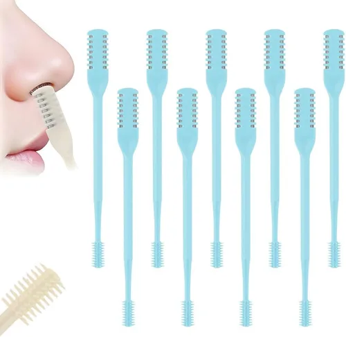 Vista 11 de Jiexily Cortador de Pelo Nasal 2 en 1 para Mujeres y Hombres, Nuevo 2025 Recortador de Nariz Giratorio 360° Herramienta Removedora, Cuchillo de Pelo