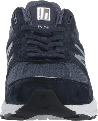 Vista 2 de New Balance Tenis clásicos Heritage para hombre, NegroPlata