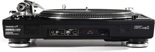 Vista 2 de Reloop AMS-RP-8000 RP-8000 - Tocadiscos híbridos avanzados de par con accionamiento directo de par superior, color negro