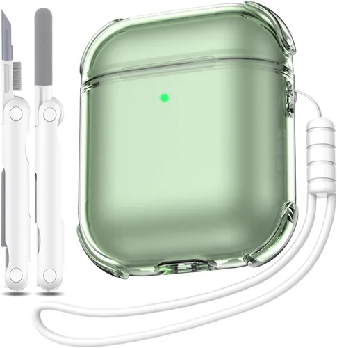 Vista 42 de Funda para Estuche de Airpods Pro de 2ª/1ª Generación, Compatible con Estuche de Airpods Pro de 2ª Gen Puerto de Carga USB C, Funda Suave