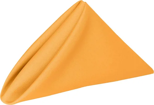 Vista 4 de Ultimate Textile, servilletas de poliéster (17 x 17 pulgadas), 1 Docena., Poliéster & Mezcla de poliéster, Verde ácido, 1 Docena