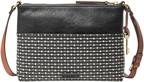 Vista 3 de Fossil - Fiona cartera cruzada pequeña para mujer bolsa de mano
