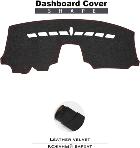 Vista 5 de BORATO Cubierta del tablero de instrumentos del coche, para Chevrolet Aveo 2011-2013, accesorios