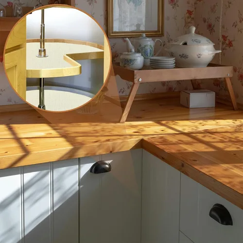 Vista 5 de fallingstar Lazy Susan - Forro circular para estantes de cocina
