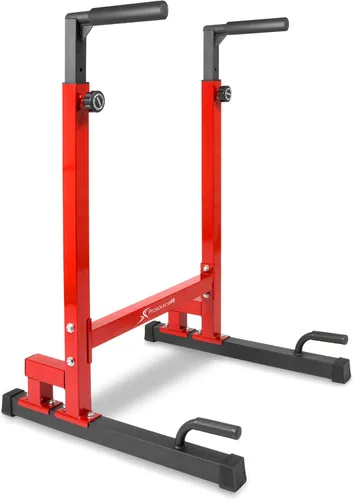 Vista 10 de ProsourceFit Estación de soporte de inmersión, barra de prensa de cuerpo resistente Ultimate con conector de seguridad para inmersiones de tríceps
