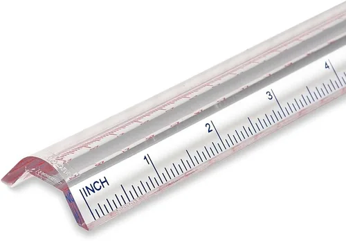 Vista 3 de Carson® MagniRule - Lupa de 1,5 x con regla de 12 pulgadas (MR-20)