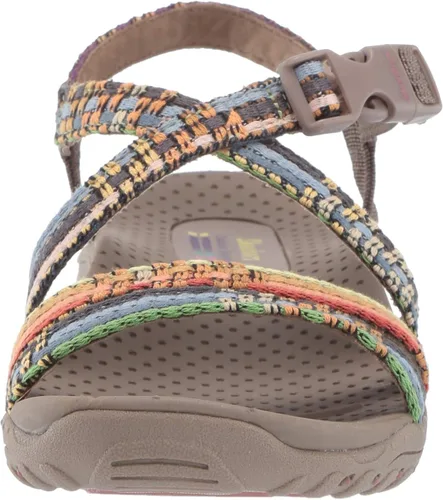 Vista 2 de Skechers Reggae-Sew Me-Boho - Sandalias con correas delgadas, para mujer