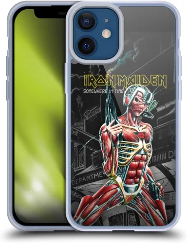 Vista 153 de Head Case Designs Funda de gel suave con licencia oficial de Iron Maiden Brave New World, compatible con Apple iPhone 7 Plus/iPhone 8 Plus Nuevo