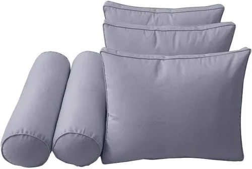 Vista 5 de Style3 AD001 - Juego completo de 6 piezas para colchón de sofá cama para exteriores, tamaño individual XL Outdoor Daybed Cushion, Porch Swing