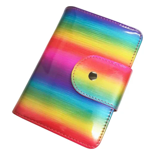 Vista 7 de DRDS 20 ranuras para arte de uñas, soporte para placa de estampación, bolsas de almacenamiento, cajas de almacenamiento de arco iris, prácticas