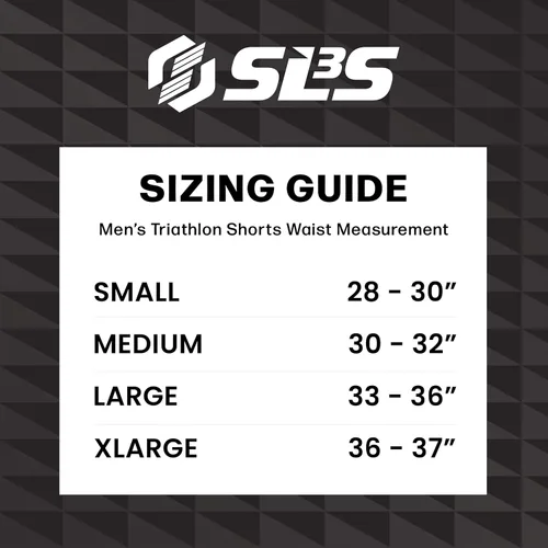 Vista 20 de SLS3 Pantalones cortos de triatlón para hombre – Tri Shorts para hombre – 2 bolsillos FRT – Diseñado por atletas para carreras