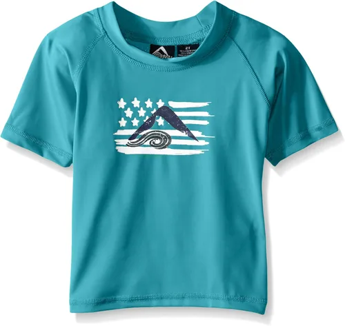 Vista 4 de Kanu Surf Haywire UPF 50+ - Camiseta de natación con licra para protección solar Condor Negro