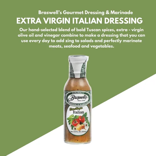 Vista 4 de Braswell's Aderezo italiano elaborado con aceite de oliva virgen extra
