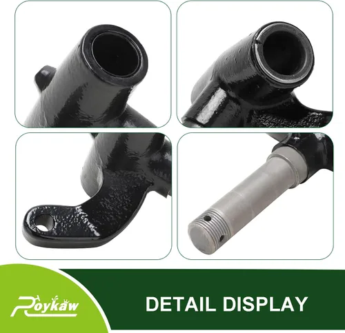 Vista 4 de Roykaw EZGO TXT - Conjunto de husillo para modelos de carrito de golf eléctrico y gas 2001 en adelante, lado del conductor, reemplaza al OEM #