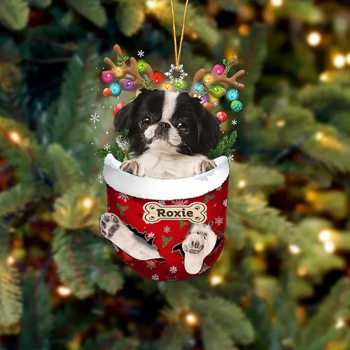 Vista 22 de LOVELYPOD Adorno Personalizado de Perro Affenpinscher, Adornos de Navidad Affenpinscher Regalo para Amante de Perros, Adorno de Navidad Colgante
