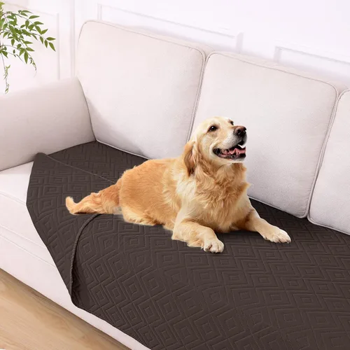 Vista 51 de hyha Manta impermeable para perros, funda suave para cama de perro, mantas para mascotas, funda impermeable para sofá y sillón para perros lavable