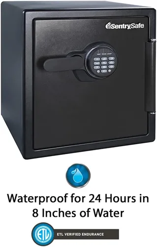 Vista 14 de SentrySafe Caja de seguridad contra incendios, caja de seguridad extra grande con clave, 1,23 pies cúbicos, SFW123CU