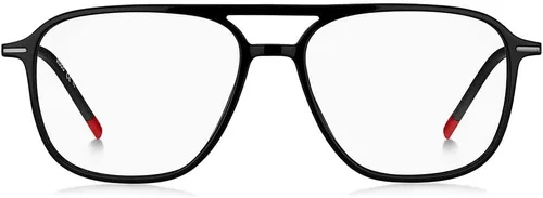 Vista 2 de HUGO Men's Modern Standard Sunglasses, 80715 Black, 53