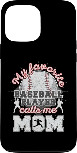 Vista 24 de Baseball Mom My Favorite Baseball Player Calls Me Mom Case for iPhone 17