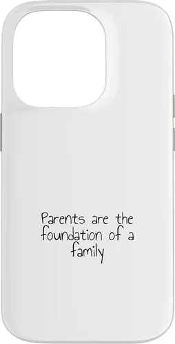 Vista 17 de iPhone 16 Parents are the foundation of a family Case