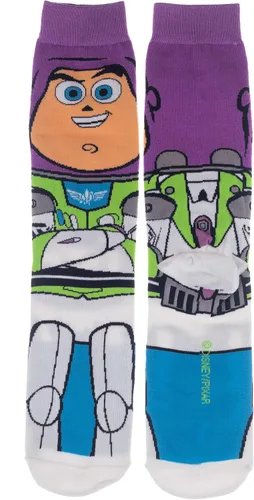 Vista 3 de Buzz 360 Mens Character Crew Calcetines