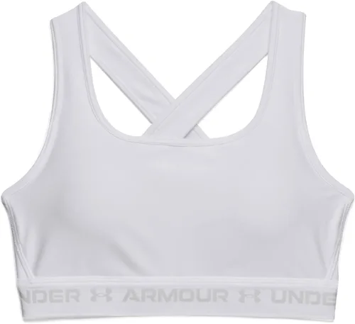 Vista 4 de Under Armour Brasier deportivo de medio impacto con espalda cruzada para mujer