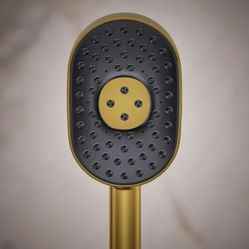 Vista 5 de KOHLER 26284-G-2MB Statement™ Multifunción Oblonga 1.75 gpm Ducha de mano, latón moderno cepillado vibrante