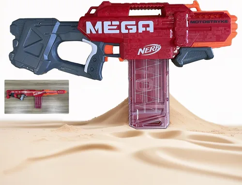 Vista 6 de Clips de revista, paquete de 2 cargadores de clip de dardos de recarga rápida de 10 dardos para Nerf Centurion y Motostryke Mega