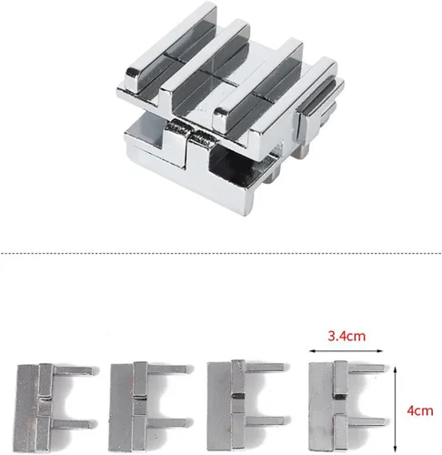 Vista 2 de 5 unids/set rompecabezas de metal rompecabezas conjuntos, 3D desbloqueo rompecabezas entrelazado, nudo de metal rompecabezas juegos mentales, regalo