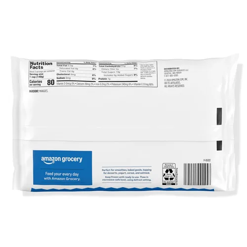 Vista 2 de Marca Amazon – Happy Belly - Trozos de mango Happy Belly, 16 onzas (congelados)